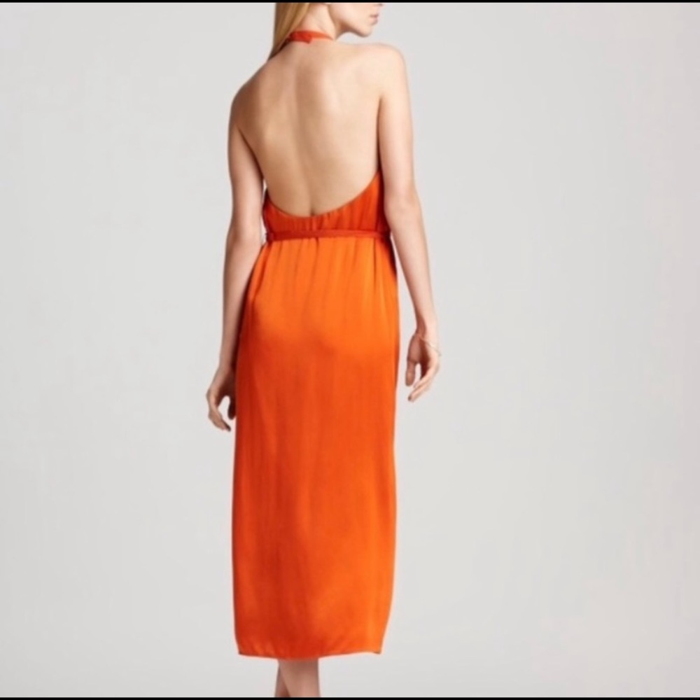 French Connection Halter Midi Dress Women’s size 2 - Picture 4 of 7